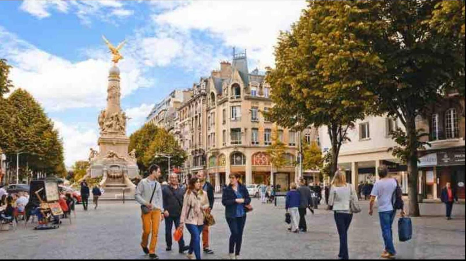 Apartmán Coeur De Reims Logement Entier Exteriér fotografie